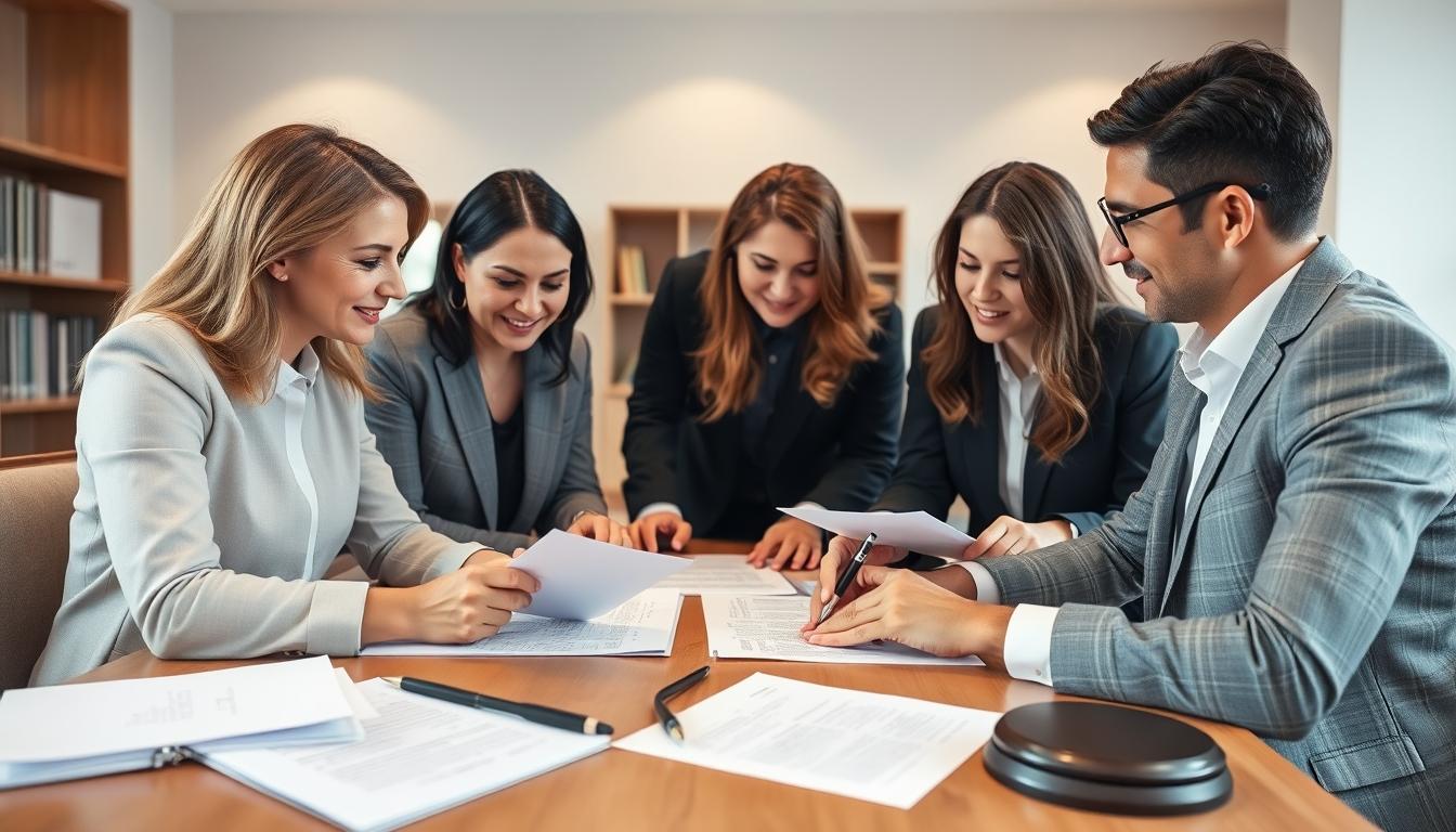 Property settlement documents and transfer review